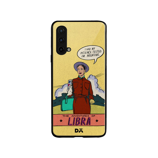 

DailyObjects Libra Glass Case Cover For OnePlus Nord CE