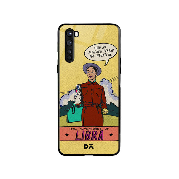 

DailyObjects Libra Glass Case Cover For OnePlus Nord