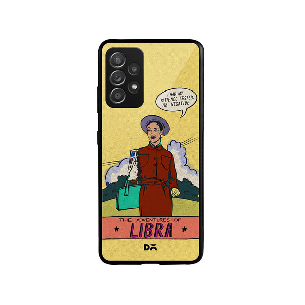 

DailyObjects Libra Glass Case Cover For Samsung Galaxy A73