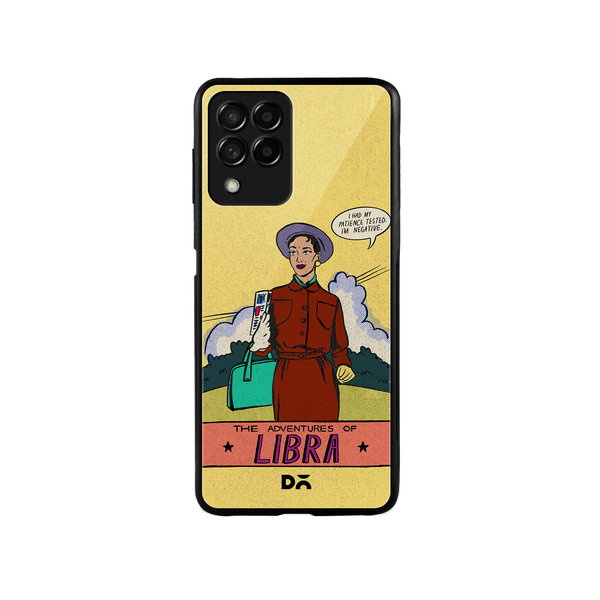

DailyObjects Libra Glass Case Cover For Samsung Galaxy M53