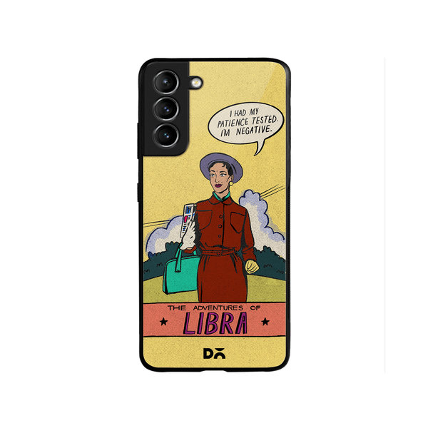 

DailyObjects Libra Glass Case Cover For Samsung Galaxy S22