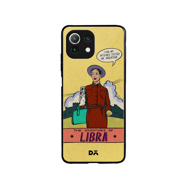 

DailyObjects Libra Glass Case Cover For Xiaomi Mi 11 Lite