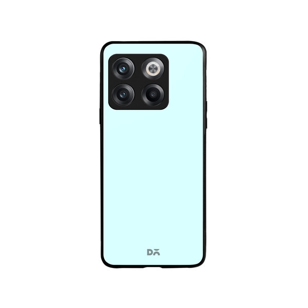 DailyObjects Light Blue Glass Case Cover For OnePlus 10T