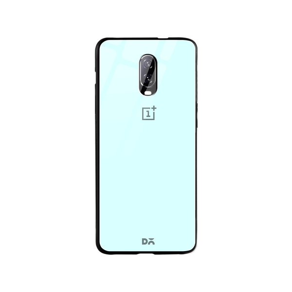 

DailyObjects Light Blue Glass Case Cover For OnePlus 7