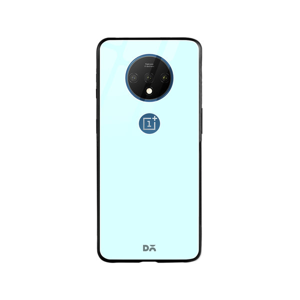 

DailyObjects Light Blue Glass Case Cover For OnePlus 7T
