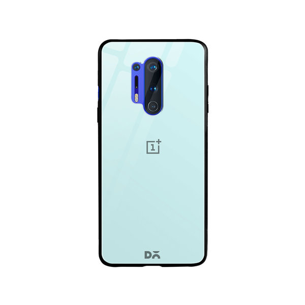 

DailyObjects Light Blue Glass Case Cover For OnePlus 8 Pro