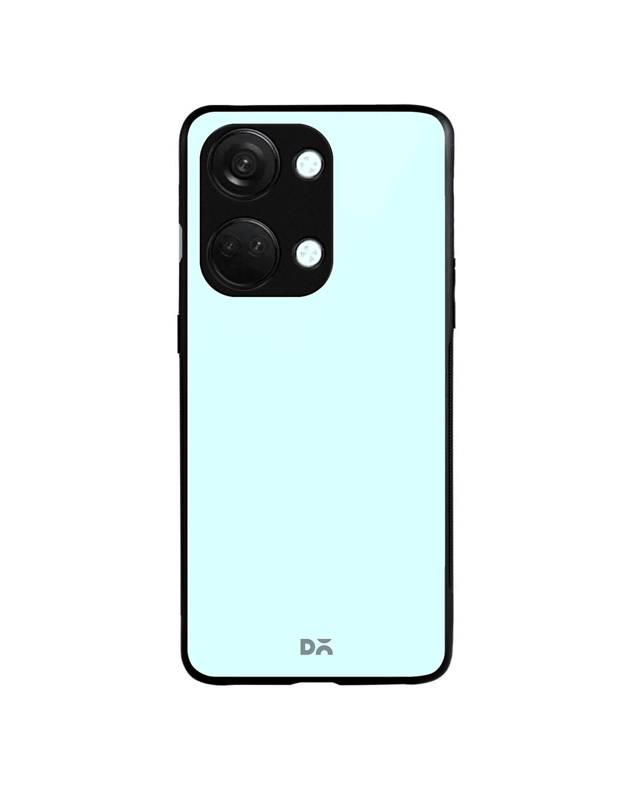 Light Blue Glass Case Cover For OnePlus Nord 3