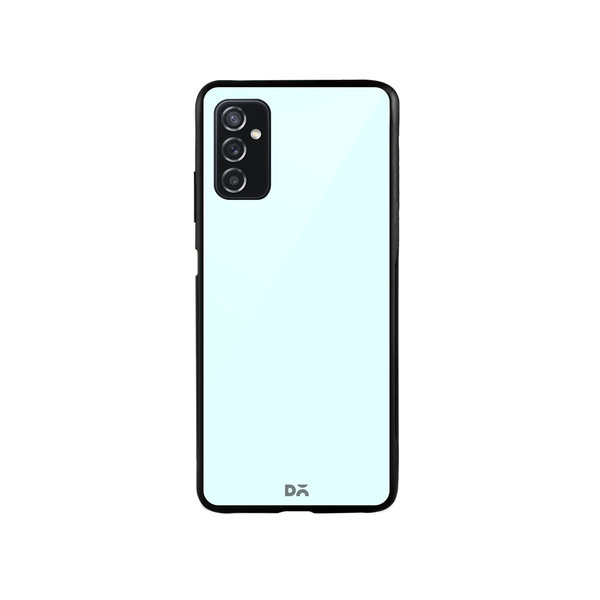 

DailyObjects Light Blue Glass Case Cover For Samsung Galaxy M52