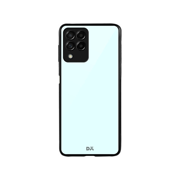 

DailyObjects Light Blue Glass Case Cover For Samsung Galaxy M53