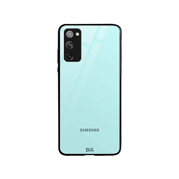 

DailyObjects Light Blue Glass Case Cover For Samsung Galaxy S20 FE