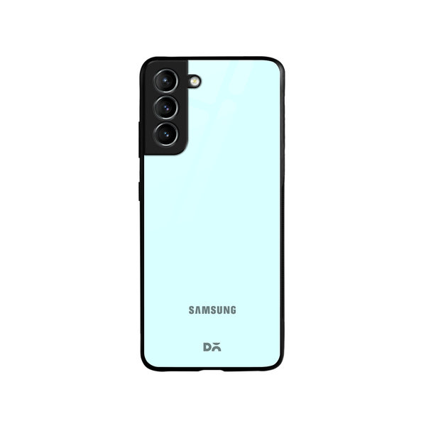 

DailyObjects Light Blue Glass Case Cover For Samsung Galaxy S21 FE