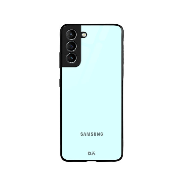 

DailyObjects Light Blue Glass Case Cover For Samsung Galaxy S21