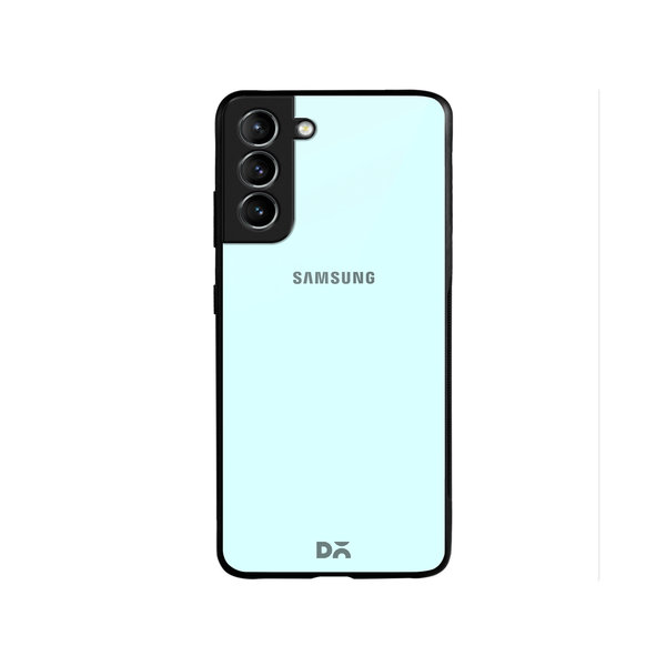 

DailyObjects Light Blue Glass Case Cover For Samsung Galaxy S22