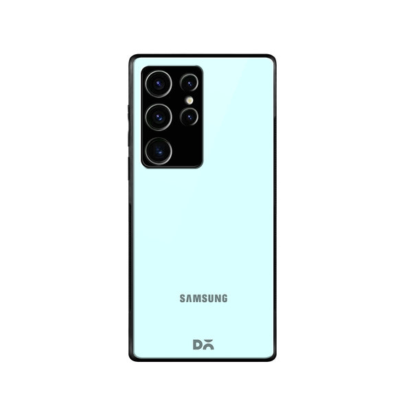 

DailyObjects Light Blue Glass Case Cover For Samsung Galaxy S23 Ultra