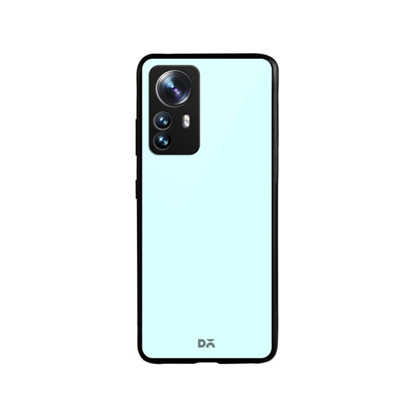 

DailyObjects Light Blue Glass Case Cover For Xiaomi 12 Pro