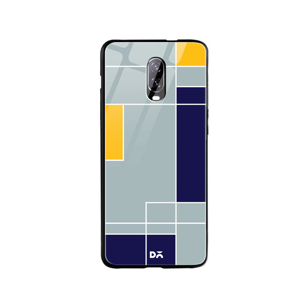 

DailyObjects Light Smoke Blocks Glass Case Cover For OnePlus 7