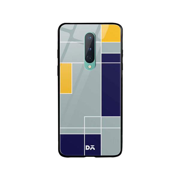 

DailyObjects Light Smoke Blocks Glass Case Cover For OnePlus 8