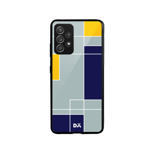 

DailyObjects Light Smoke Blocks Glass Case Cover For Samsung Galaxy A52