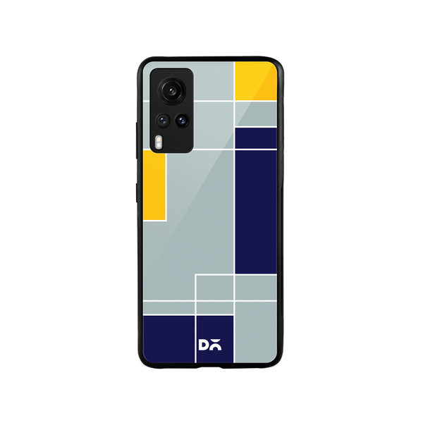 

DailyObjects Light Smoke Blocks Glass Case Cover For Vivo X60
