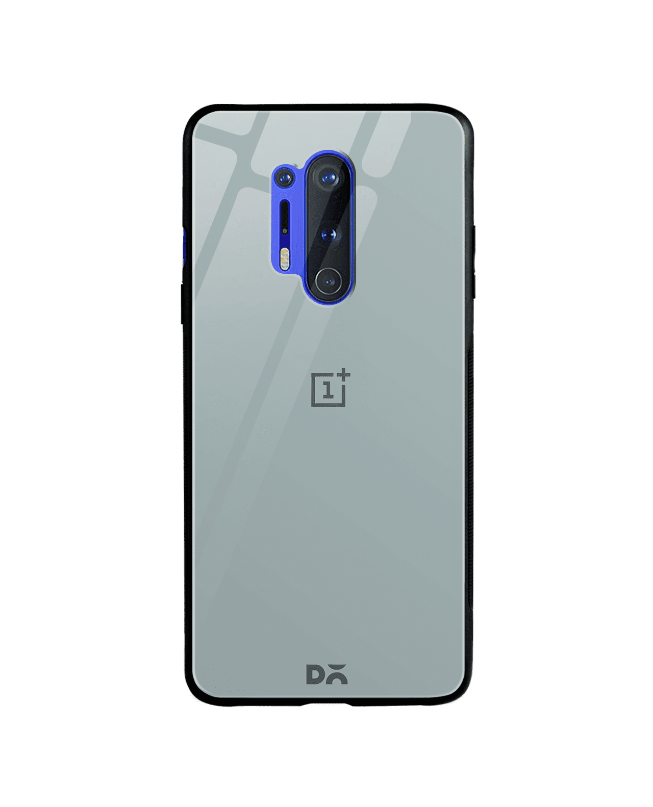 Light Smoke Glass Case Cover For OnePlus 8 Pro