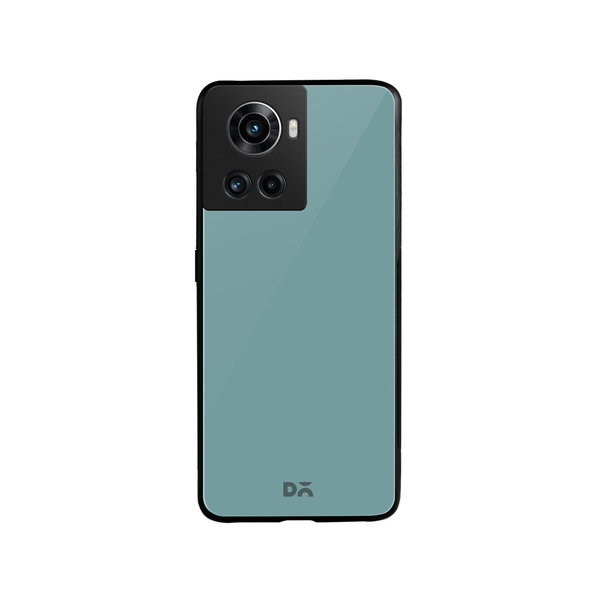 

DailyObjects Light Teal Glass Case Cover For OnePlus 10R