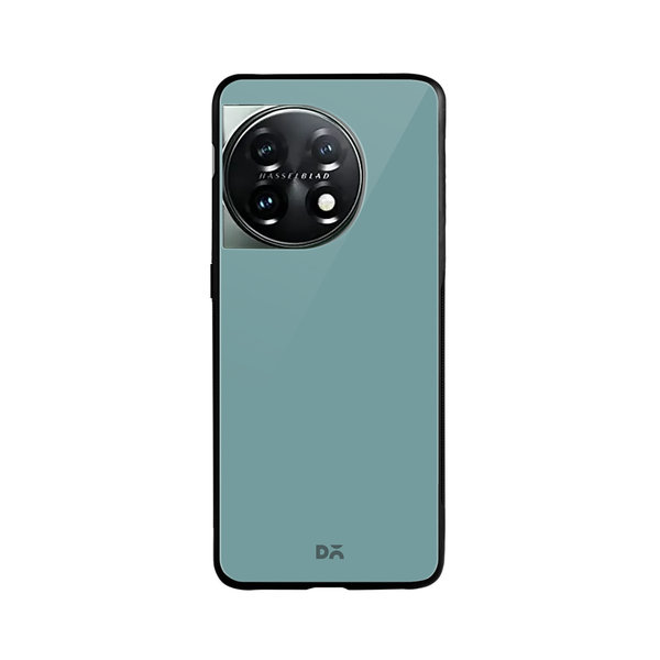 

DailyObjects Light Teal Glass Case Cover For OnePlus 11 5G