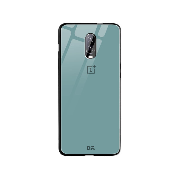 

DailyObjects Light Teal Glass Case Cover For OnePlus 7
