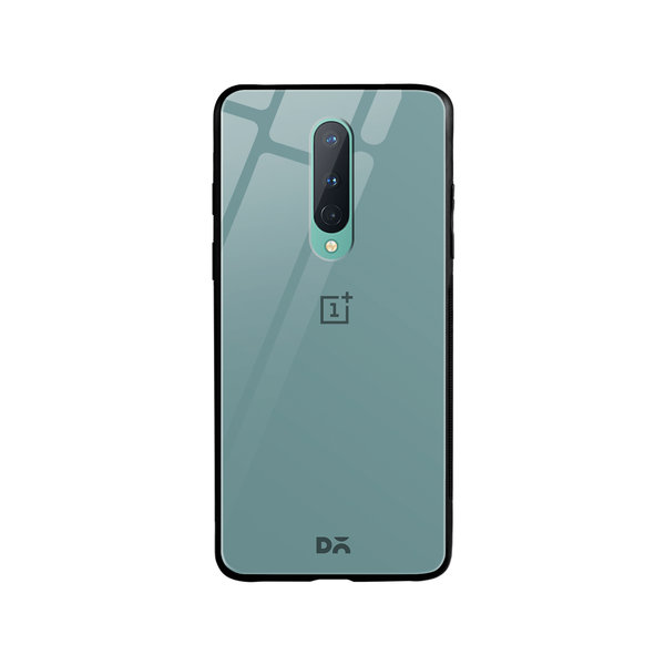 

DailyObjects Light Teal Glass Case Cover For OnePlus 8