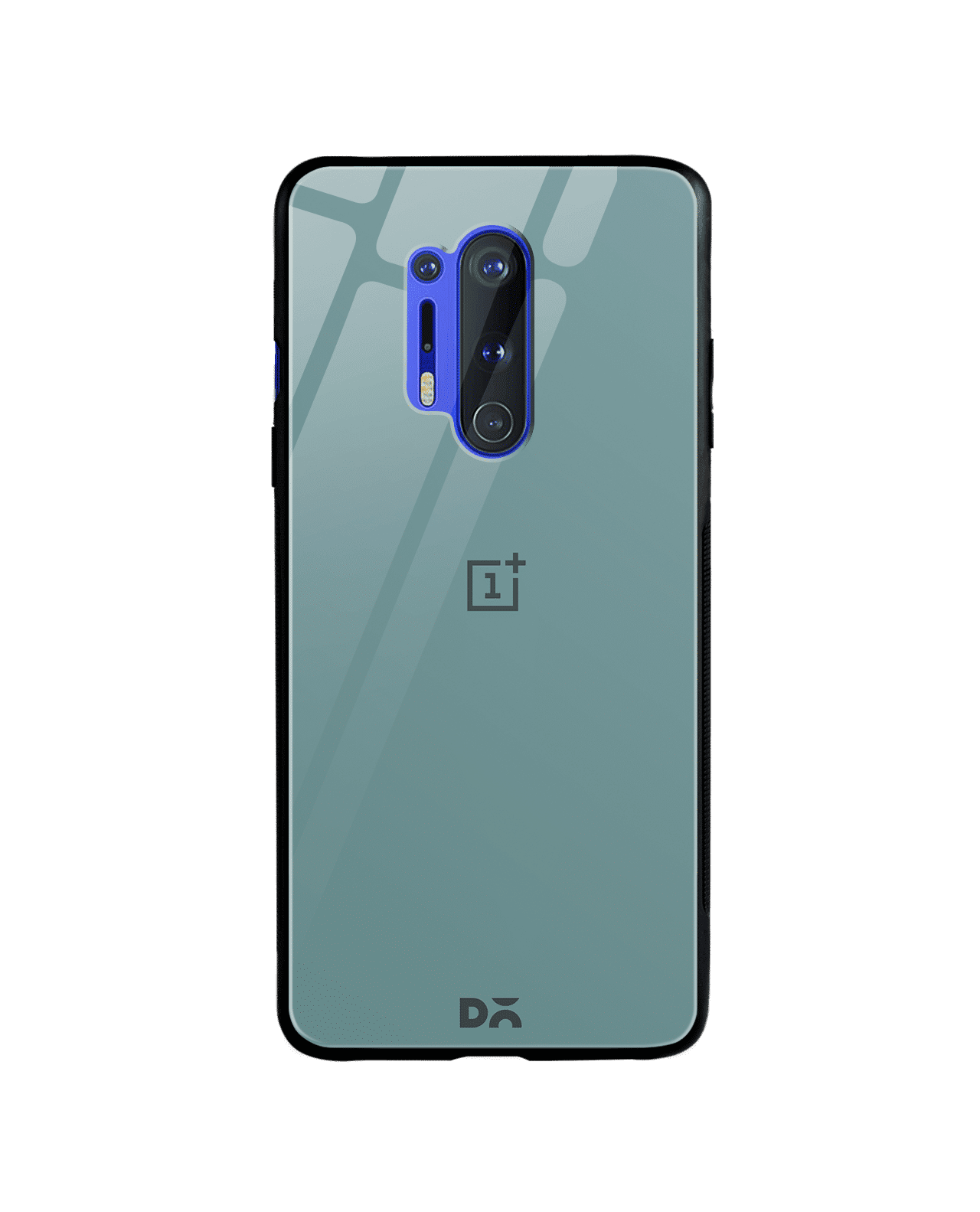 Light Teal Glass Case Cover For OnePlus 8 Pro