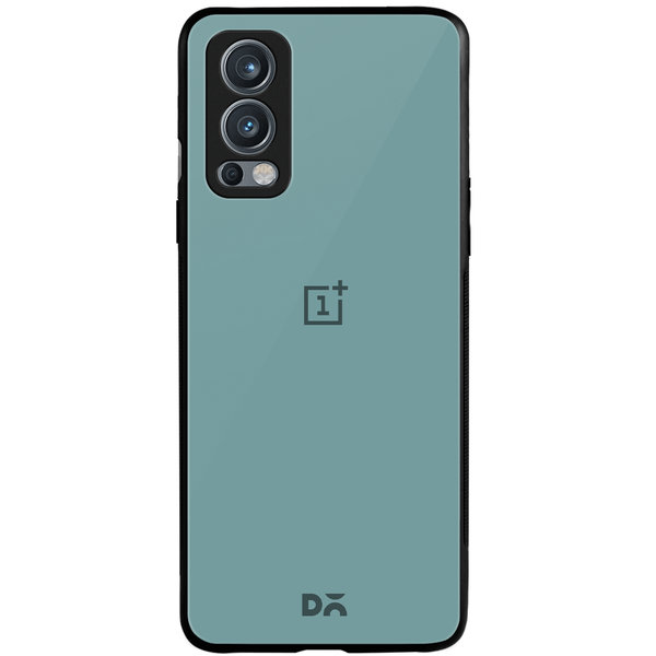 

DailyObjects Light Teal Glass Case Cover For OnePlus Nord 2