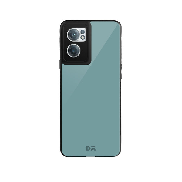 

DailyObjects Light Teal Glass Case Cover For OnePlus Nord CE 2