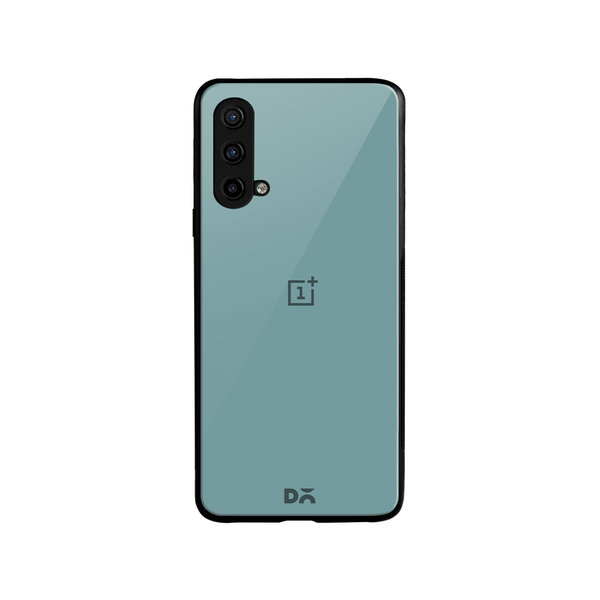 

DailyObjects Light Teal Glass Case Cover For OnePlus Nord CE