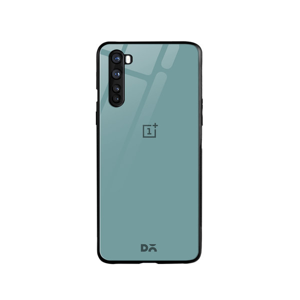 

DailyObjects Light Teal Glass Case Cover For OnePlus Nord