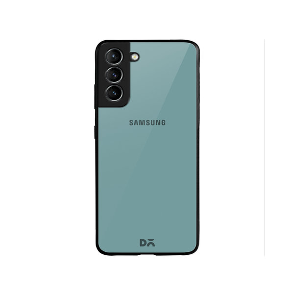 

DailyObjects Light Teal Glass Case Cover For Samsung Galaxy S22