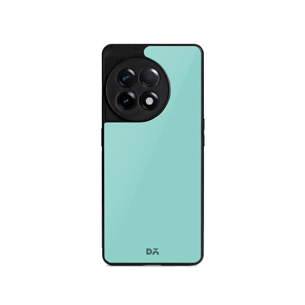 

DailyObjects Light Turquoise Glass Case Cover For OnePlus 11R