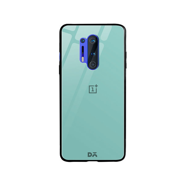 

DailyObjects Light Turquoise Glass Case Cover For OnePlus 8 Pro