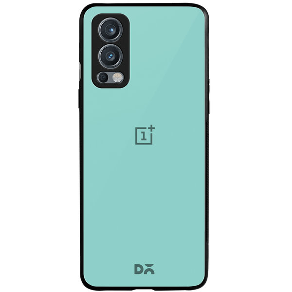 

DailyObjects Light Turquoise Glass Case Cover For OnePlus Nord 2