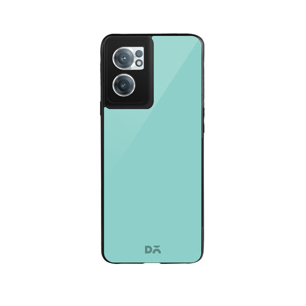 

DailyObjects Light Turquoise Glass Case Cover For OnePlus Nord CE 2