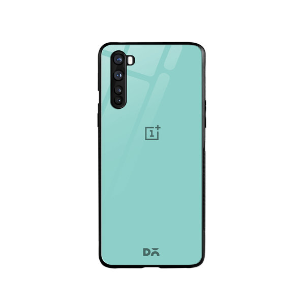 

DailyObjects Light Turquoise Glass Case Cover For OnePlus Nord