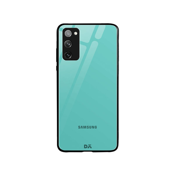 

DailyObjects Light Turquoise Glass Case Cover For Samsung Galaxy S20 FE