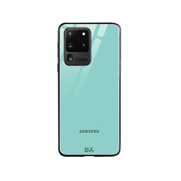 

DailyObjects Light Turquoise Glass Case Cover For Samsung Galaxy S20 Ultra