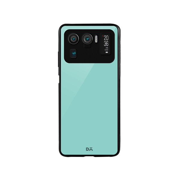 DailyObjects Light Turquoise Glass Case Cover For Xiaomi Mi 11 Ultra