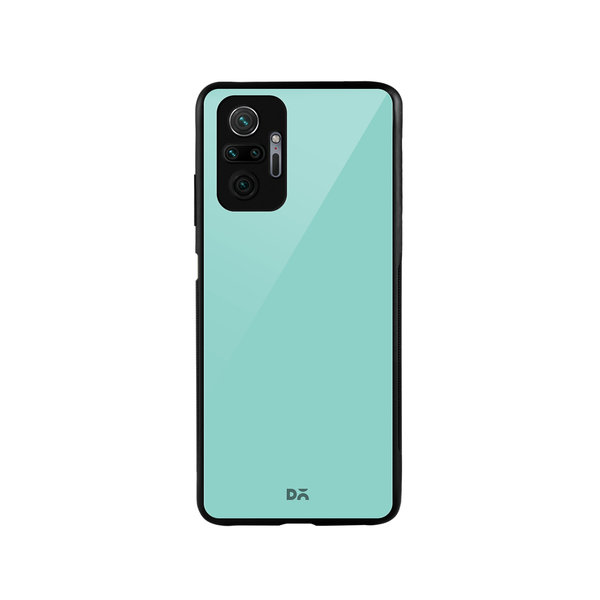

DailyObjects Light Turquoise Glass Case Cover For Xiaomi Redmi Note 10 Pro