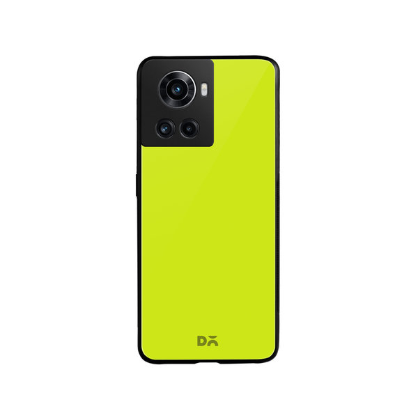 

DailyObjects Lime Green Glass Case Cover For OnePlus 10R