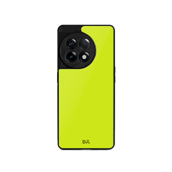 

DailyObjects Lime Green Glass Case Cover For OnePlus 11R