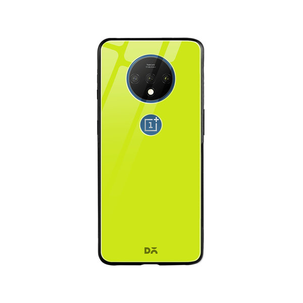 

DailyObjects Lime Green Glass Case Cover For OnePlus 7T