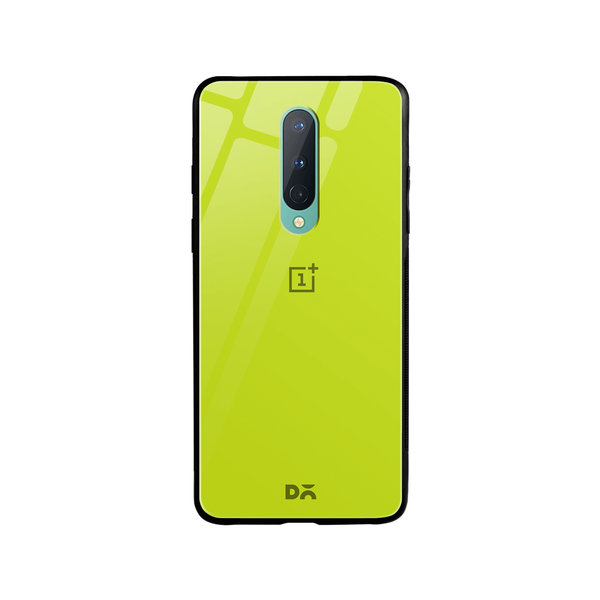 

DailyObjects Lime Green Glass Case Cover For OnePlus 8