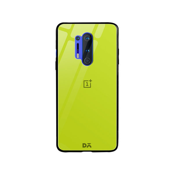 

DailyObjects Lime Green Glass Case Cover For OnePlus 8 Pro