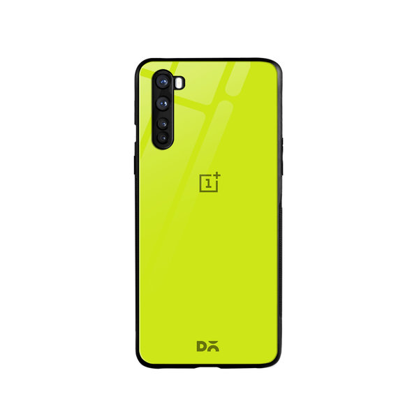 

DailyObjects Lime Green Glass Case Cover For OnePlus Nord
