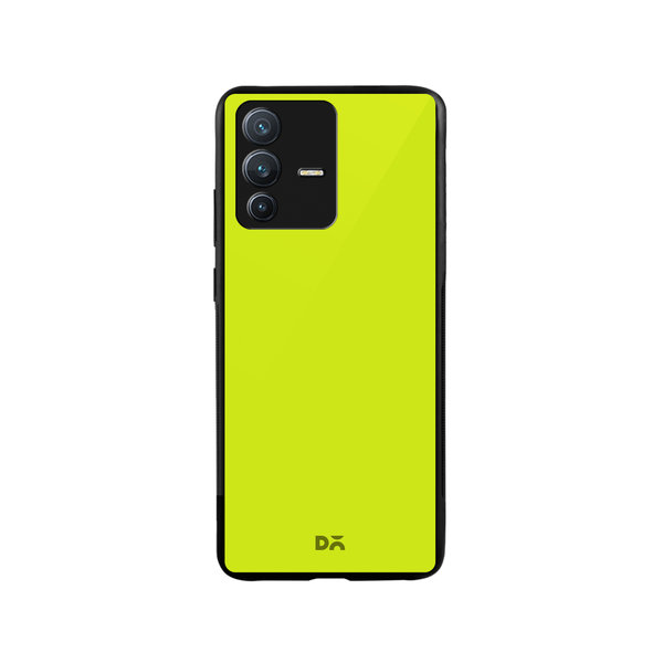 

DailyObjects Lime Green Glass Case Cover For Vivo V23